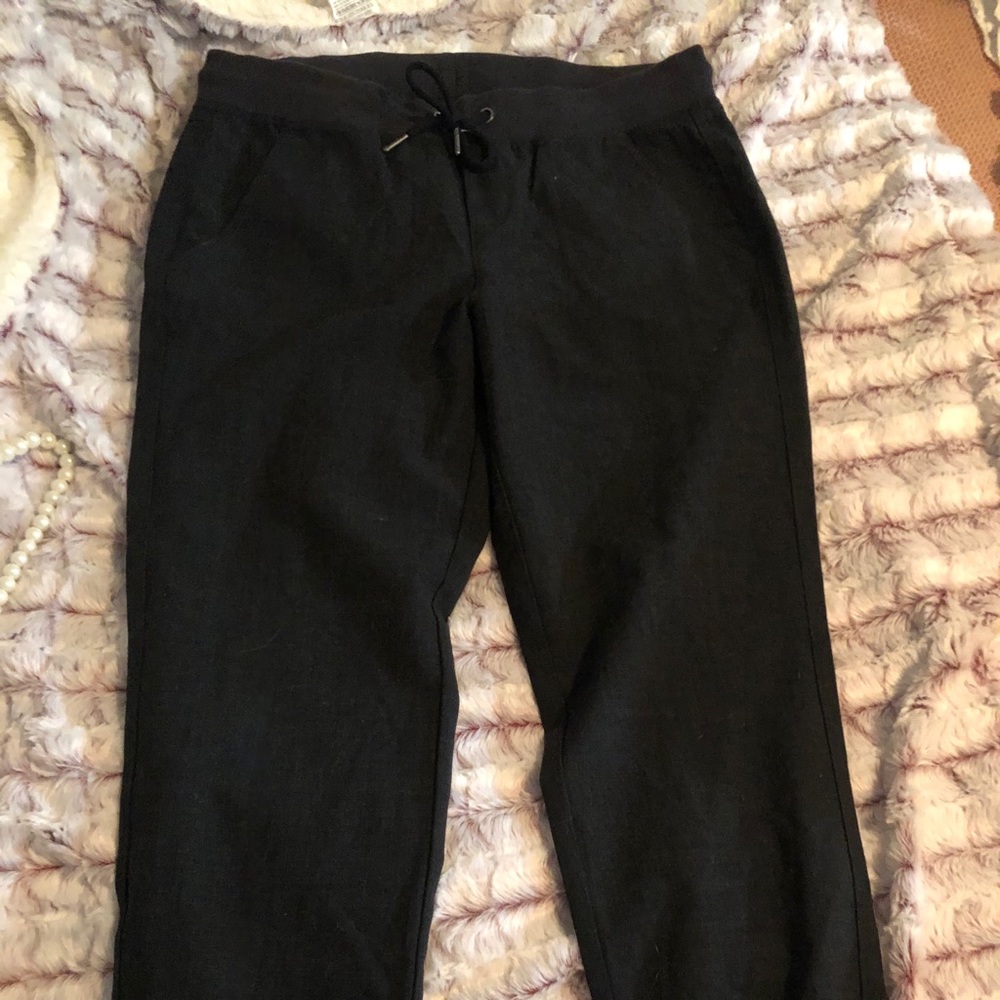 Athleta Charcoal Wool Jogger